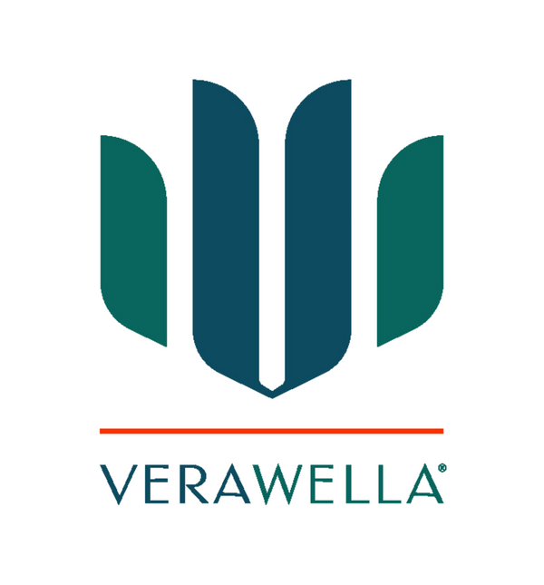 VeraWella Logo. Glucose Support benefit slide, fat loss, weight loss, blood sugar, insulin resistance, carbohydrates, ketosis, ketones, antiaging, longevity, fatty liver, pcos. ozempic and metformin.